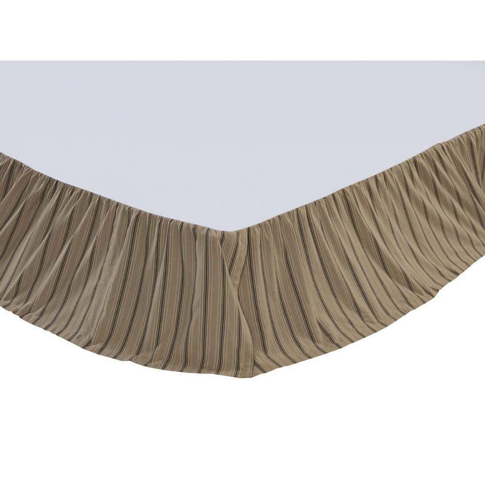 VHC Brands Sawyer Mill Ruffled Bed Skirt