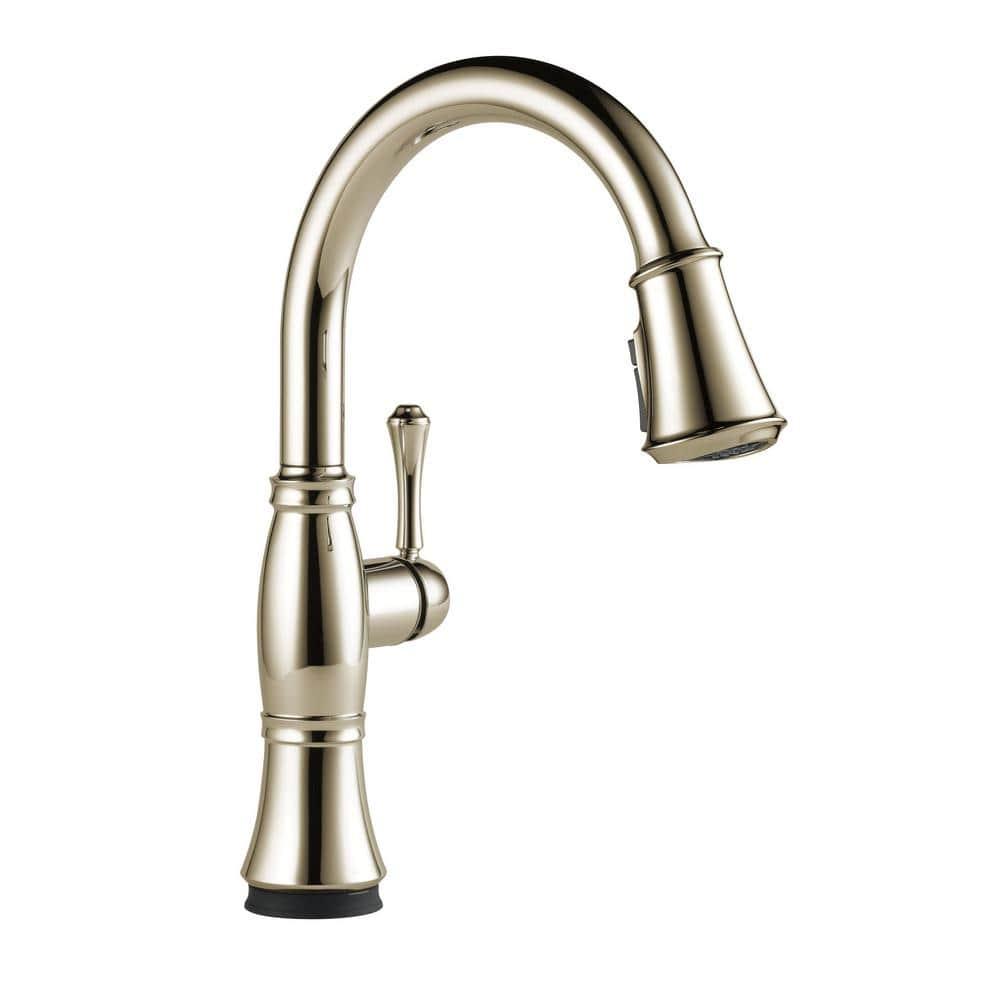 Cassidy Pull Down Touch Single Handle Kitchen Faucet with Side Spray