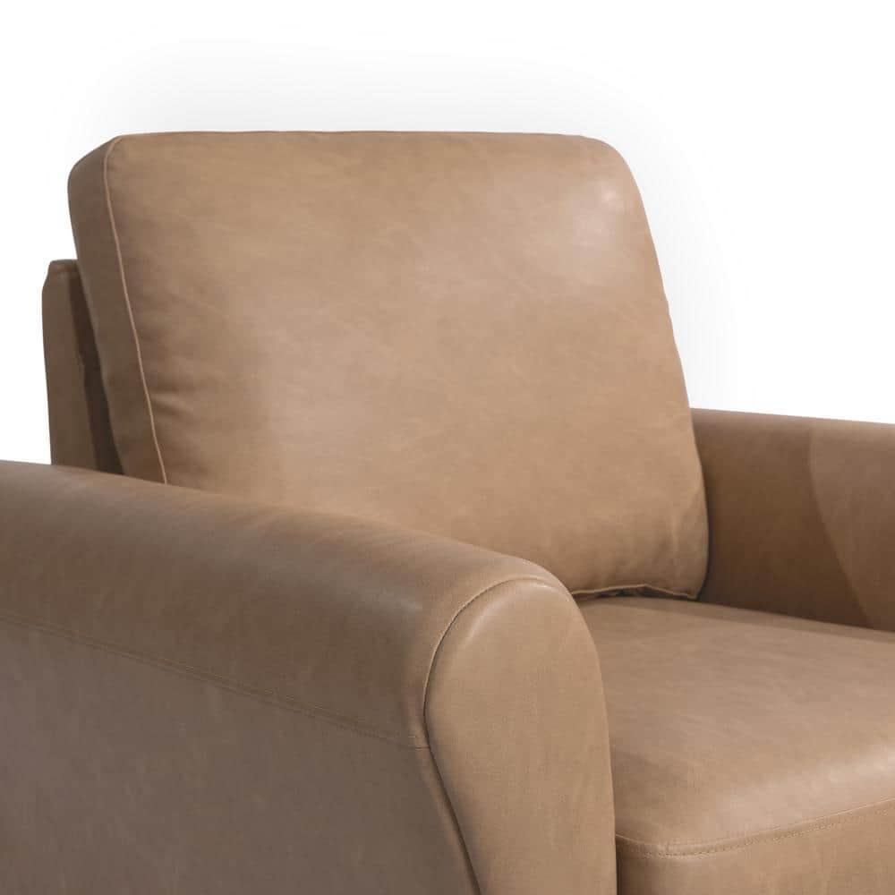 Lifestyle Solutions Willow Chair Light Brown Vegan Leather