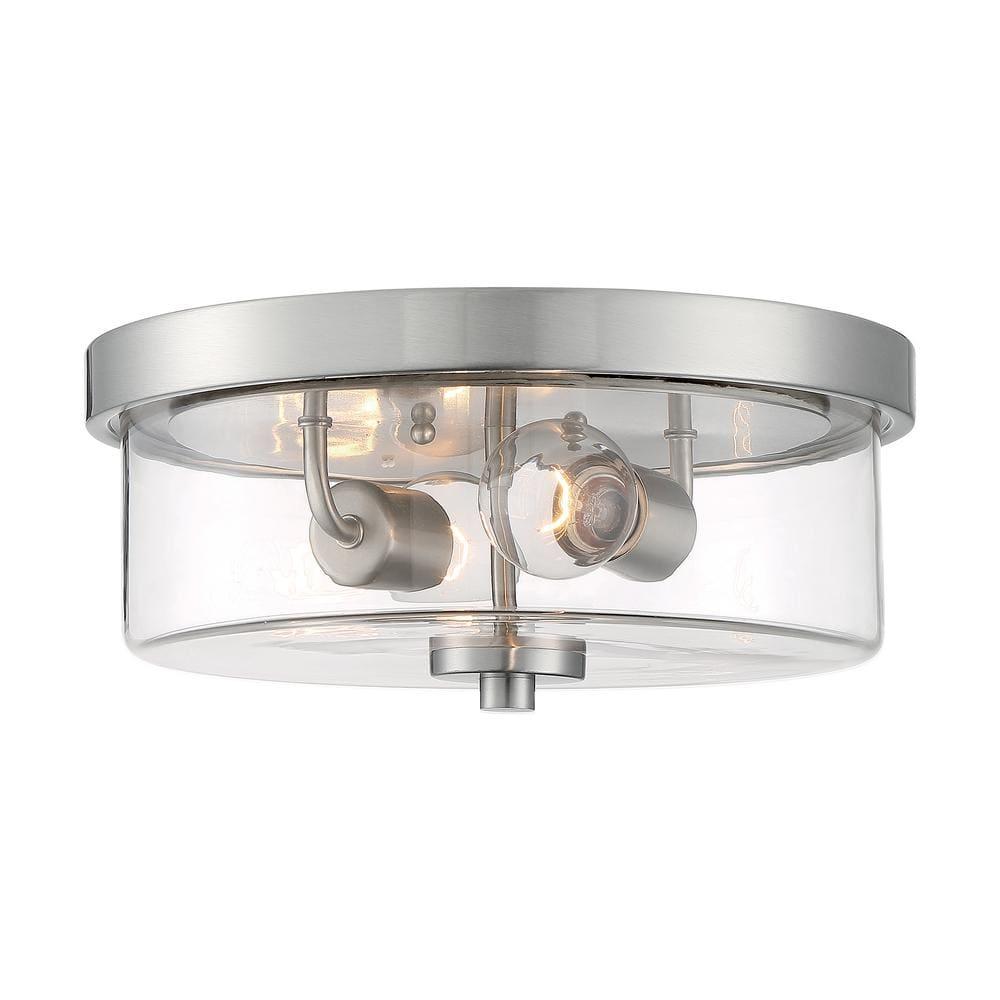 Nuvo Lighting - Sommerset-2 Light Flush Mount in Modern/Contemporary Style-12.88