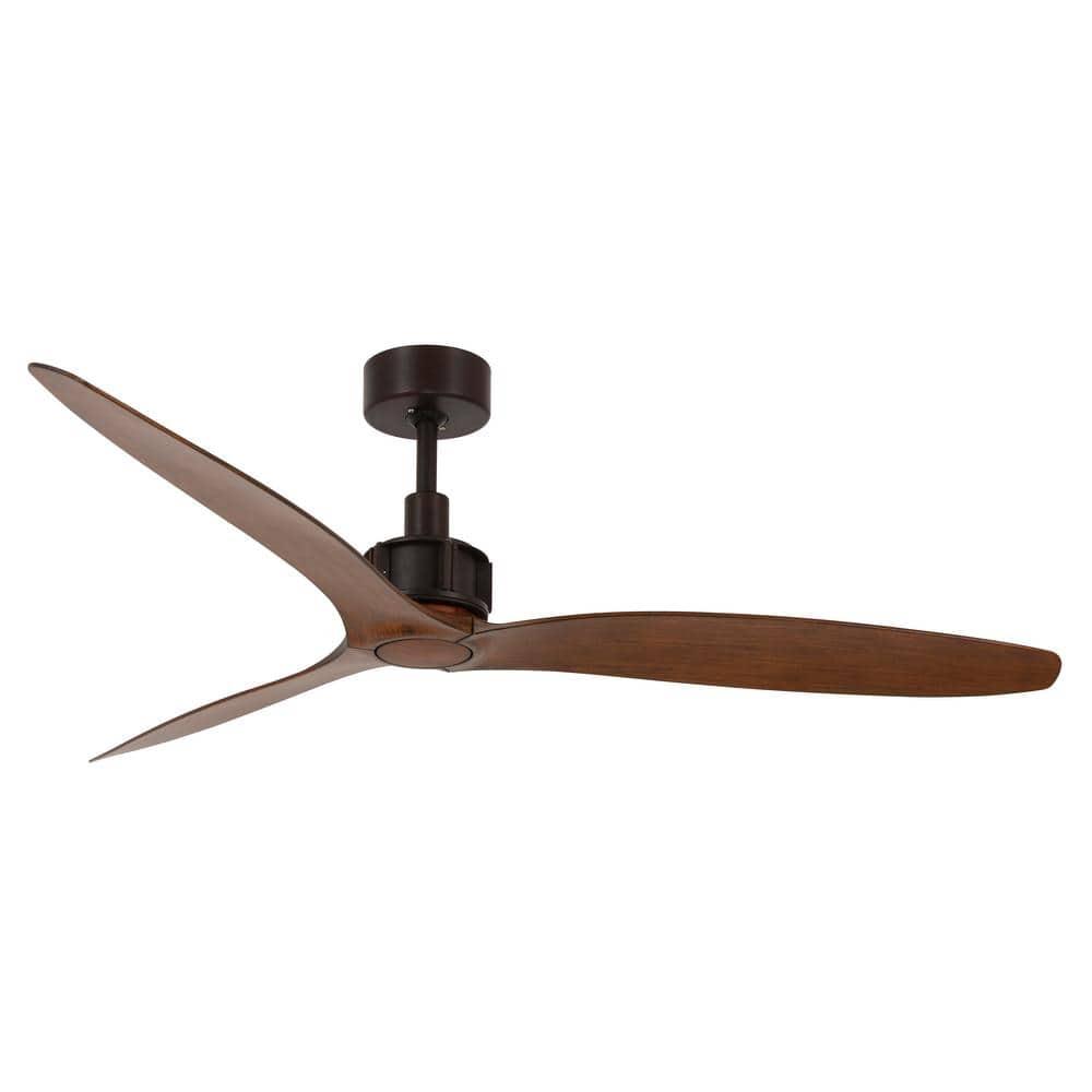 52" Zelda 3 - Blade Standard Ceiling Fan with Remote Control