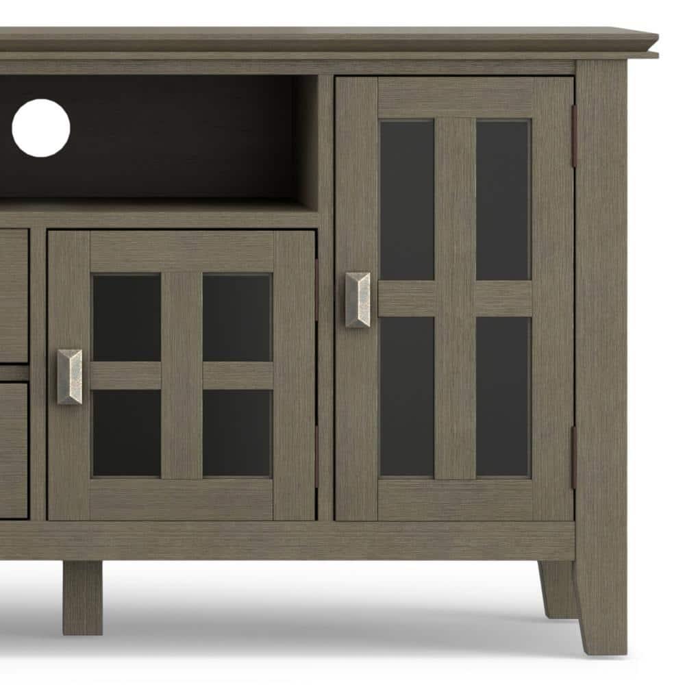 Simpli Home Artisan SOLID WOOD TV Media Stand