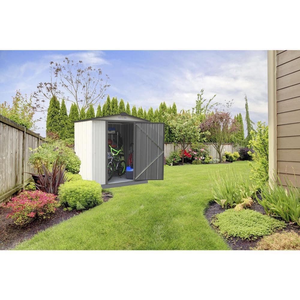 Arrow EZEE Shed 6 ft. W x 5 ft. D Metal Storage Shed