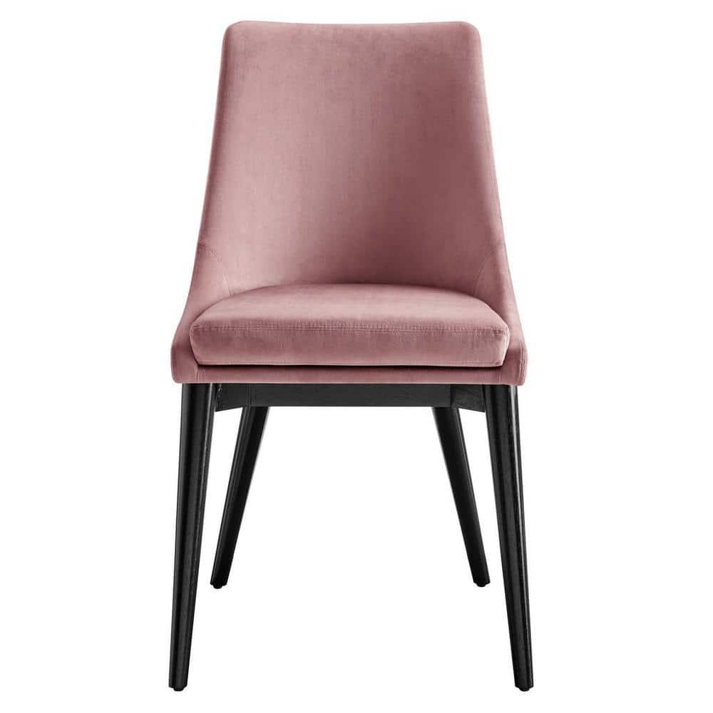 Modway Viscount Accent Performance Velvet Dining Chairs by Modway (Set of 2)