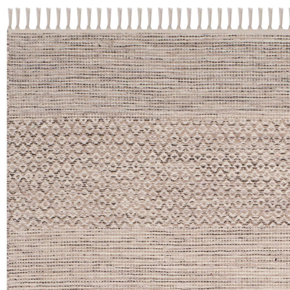 Montauk MTK330 Hand Woven Indoor Accent Rug - Ivory/Steel Grey - 4'x6' - Safavieh