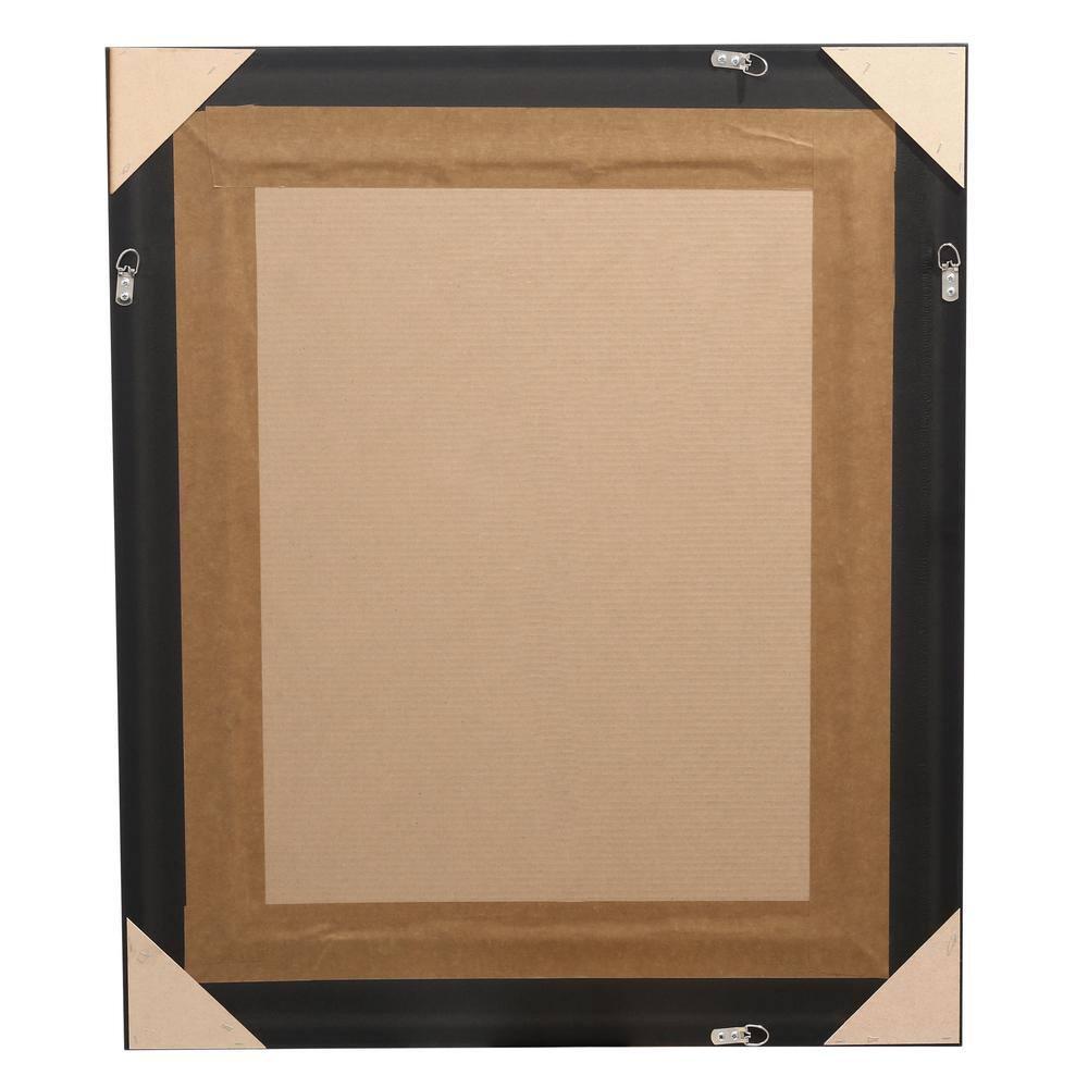 Head West Bronze Distressed Embossed Rectangular Framed Beveled Accent Wall Vanity Mirror - 30.5 x 36.5