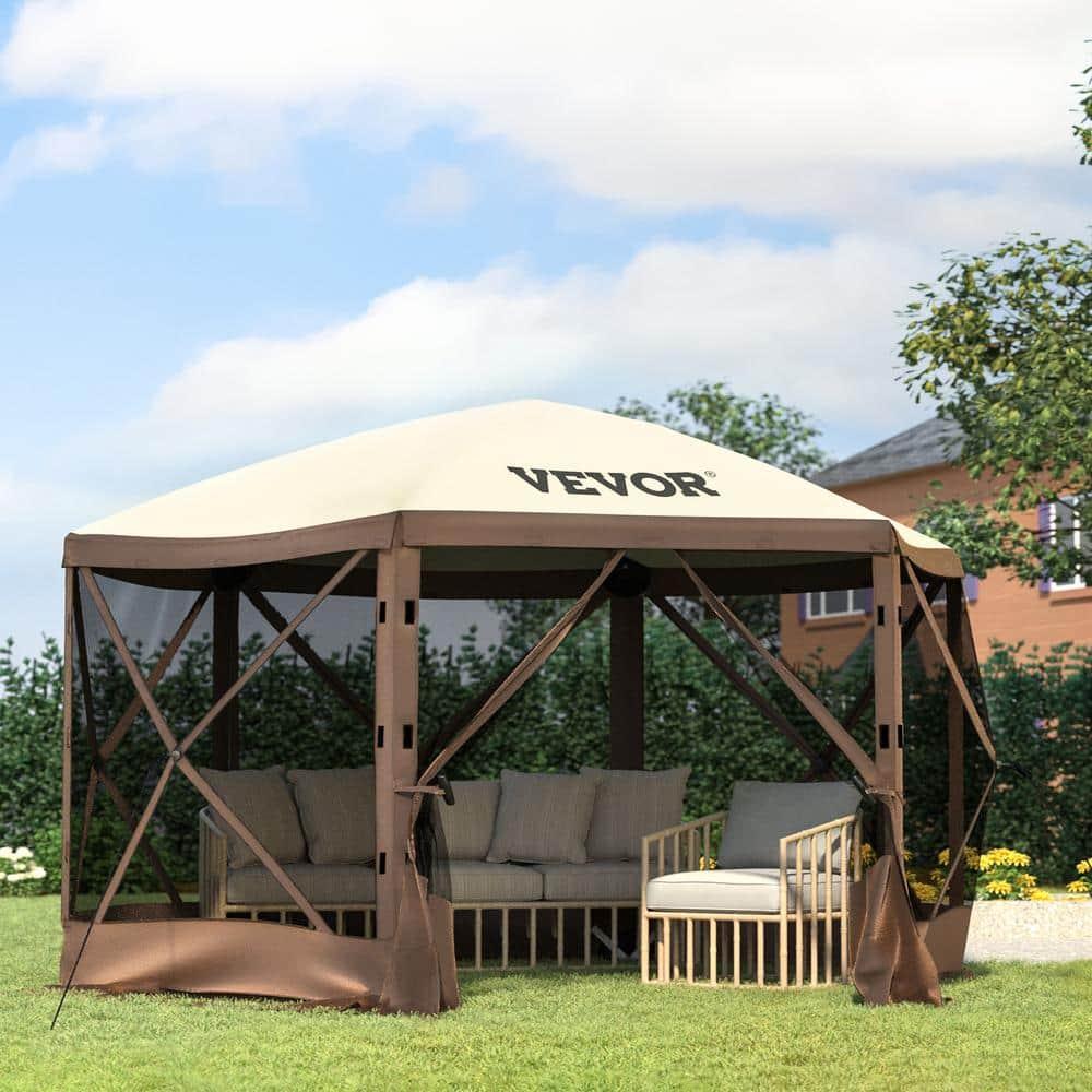 VEVOR Pop-up Camping Gazebo Screen Tent