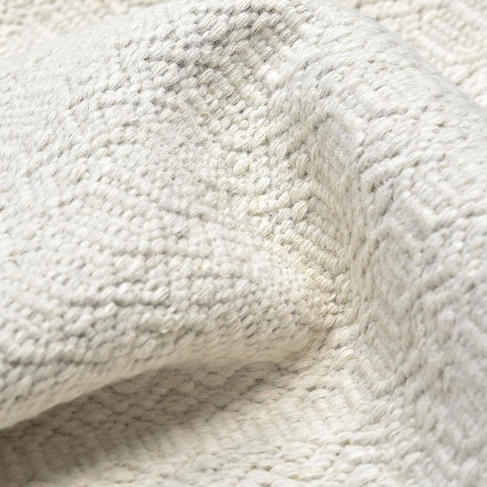 Chatham Contemporary Flatweave Ivory 5 ft. x 8 ft. Hand Woven Area Rug