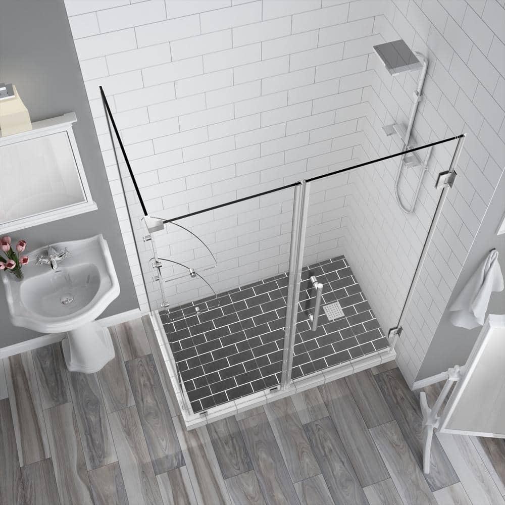 Bromley GS 74" x 72" Rectangle Hinged Shower Enclosure