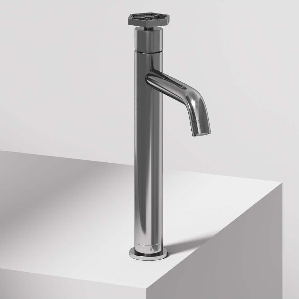 Ruxton 12" H Single Handle Vessel Sink Bathroom Faucet