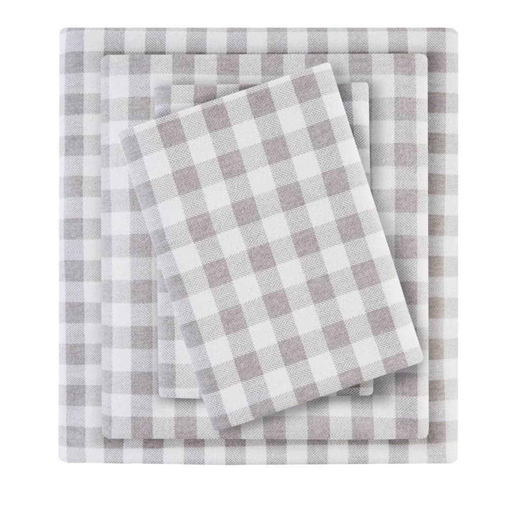 Madison Park Cozy Flannel 100% Cotton Sheet Set