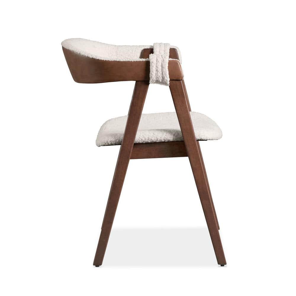 HOMES: Inside + Out 5pc Pearlcrest Mid-Century Modern Dining Table Walnut