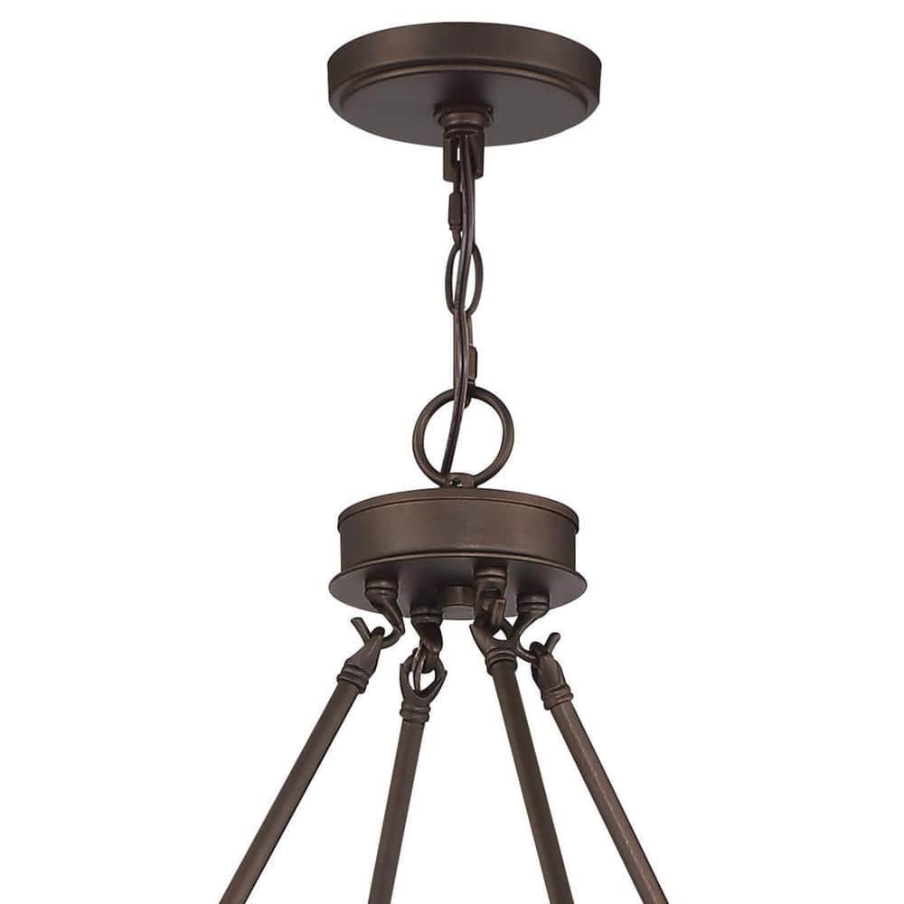 Vanity Art Farmhouse Vintage 16 Lights Wagon Wheel Chandelier Lights Ceiling Light Fixture for Living Room Dining Room 10586-ORB