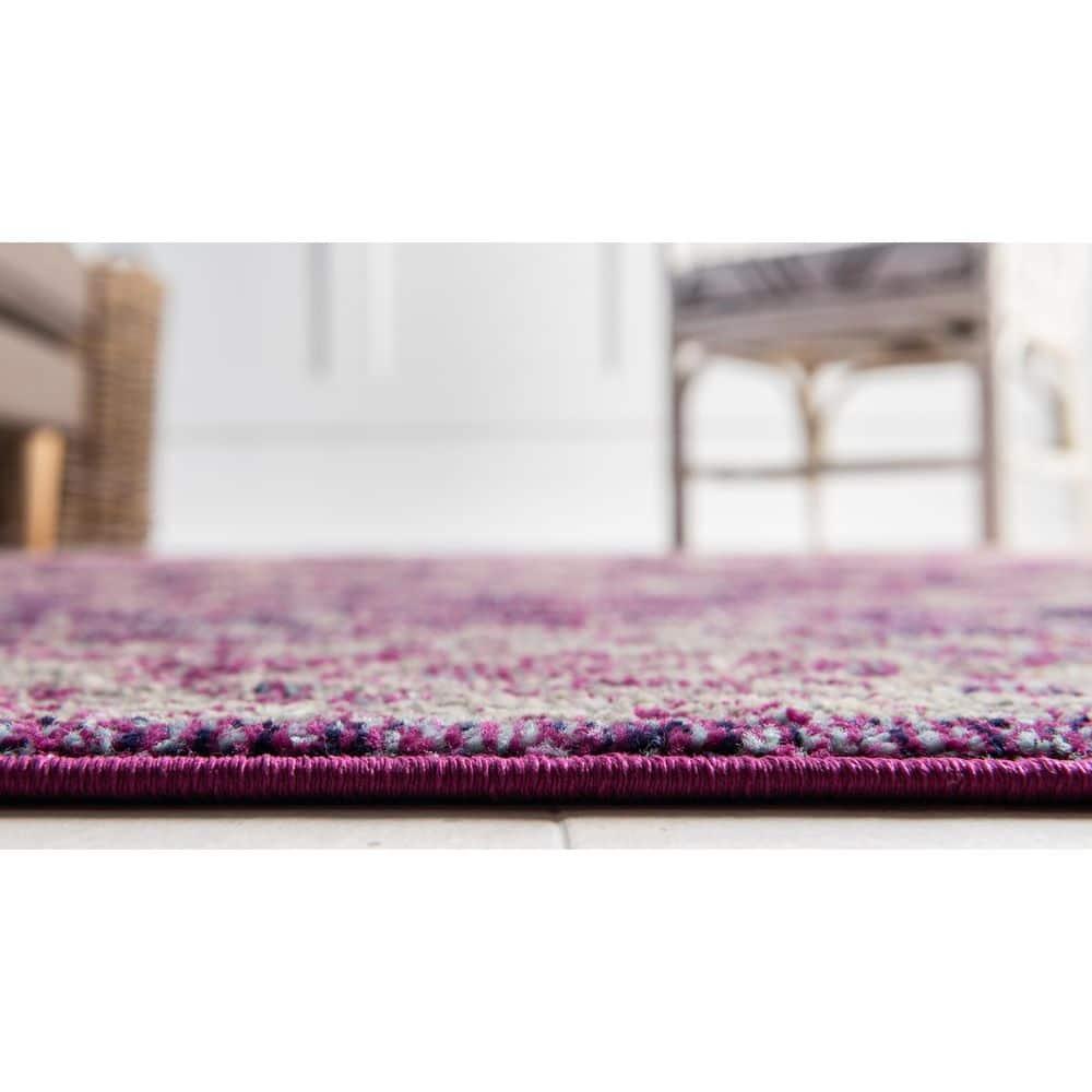 Penrose Krystle Purple 8 ft. x 10 ft. Area Rug