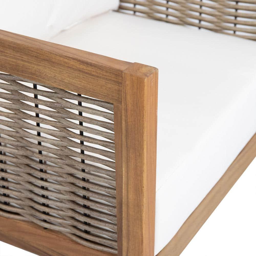 George Oliver Vita Outdoor 4 Piece Sofa Seating Group with Cushions