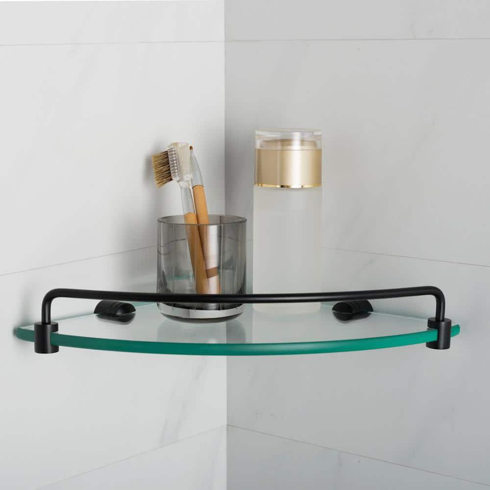 Kraus Elie Triangle Metal Corner Shelf