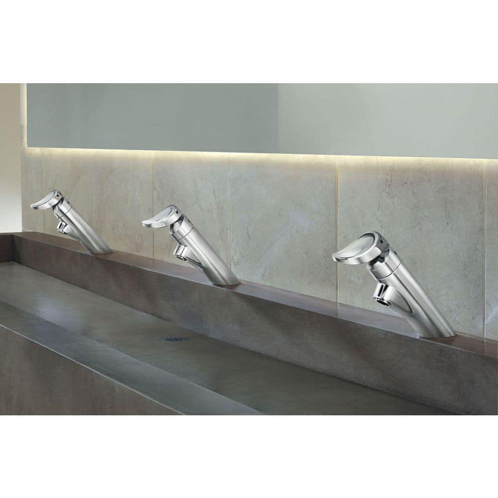 M-Press One Handle Centerset Metering Bathroom Single Hole Faucet