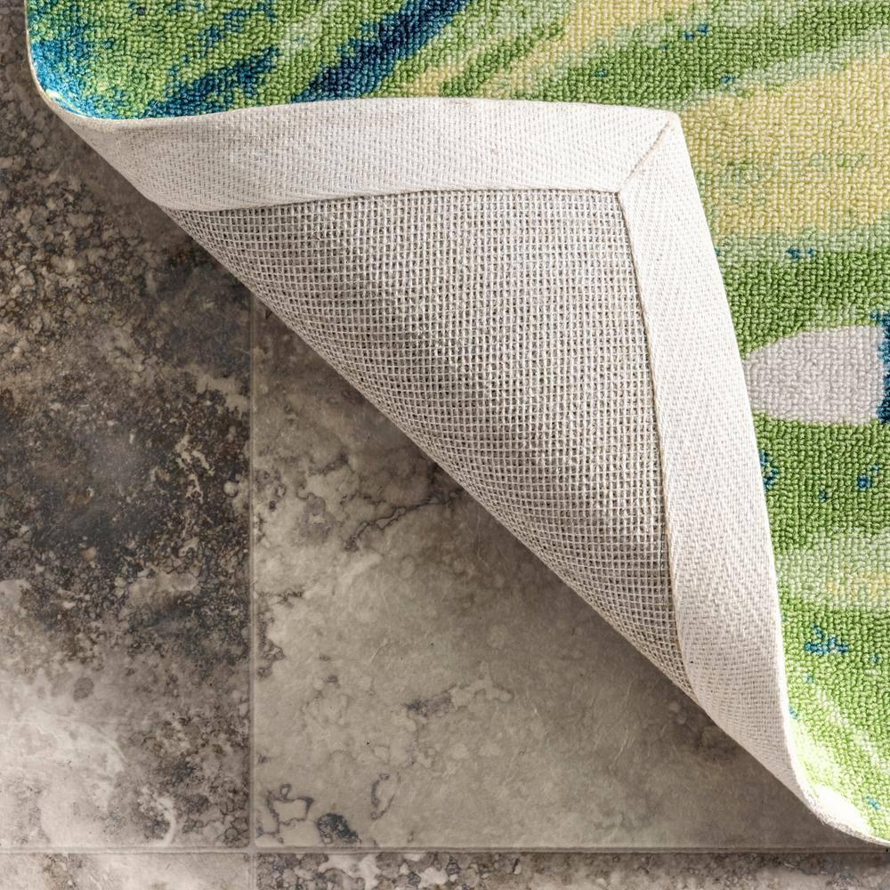 Nuloom Lisa Floral & Paisley 10x14 Indoor/Outdoor Area Rug for Living Room Patio Deck Front Porch Kitchen, Green Multicolor/Ivory