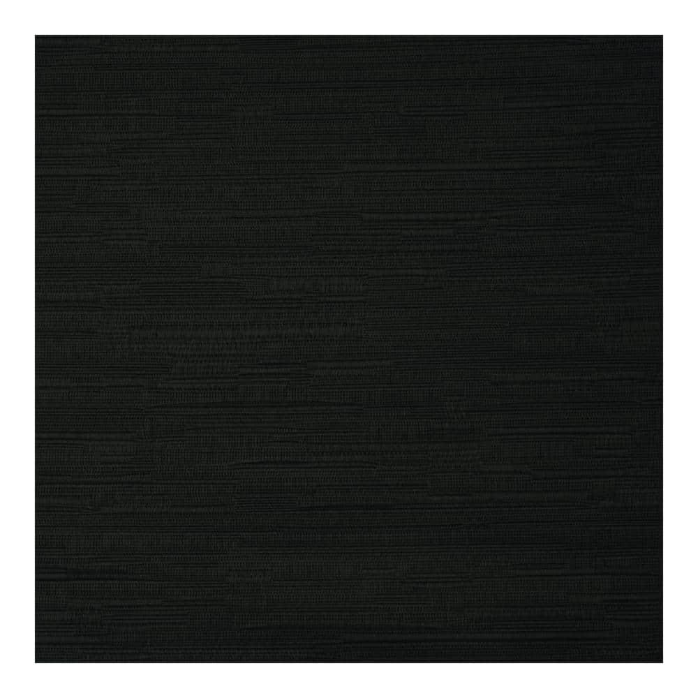 Commonwealth Shadow Grommet Dressing Window Curtain Panel - 52x95", Black