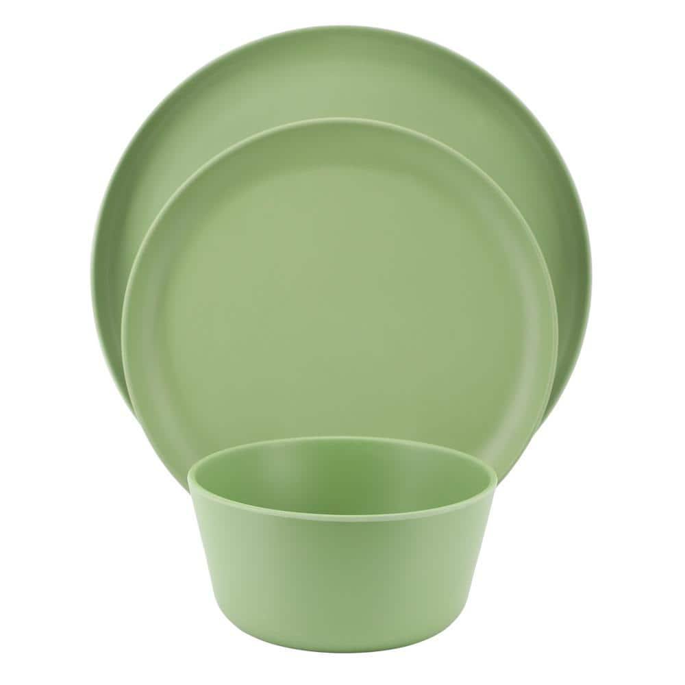 Gibson Home Gibson Home Fairhope 12 Piece Melamine Dinnerware Set