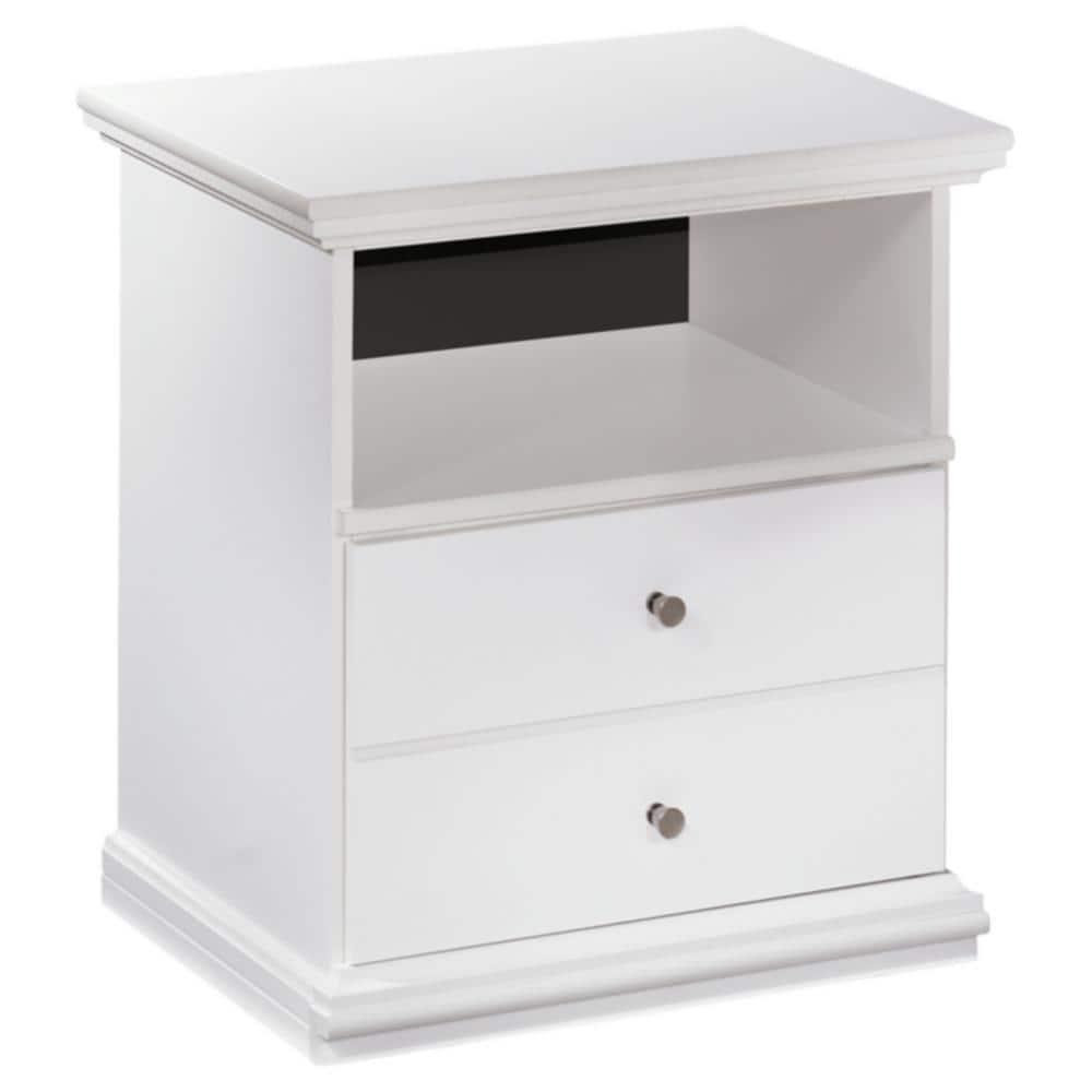 Signature Design by Ashley Casual Bostwick Shoals Nightstand, White