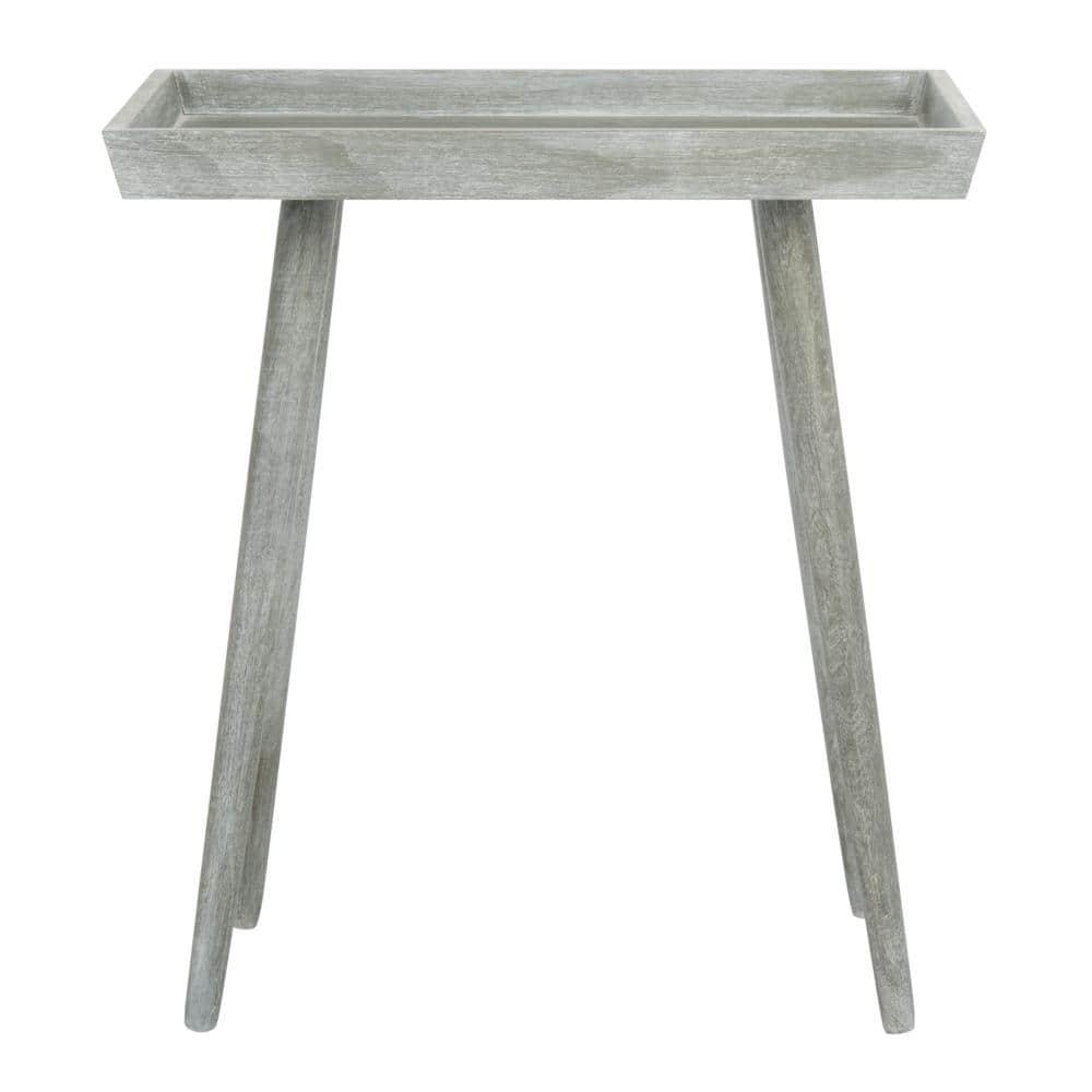 Nonie Tray Accent Table - SlateGrey - Safavieh.
