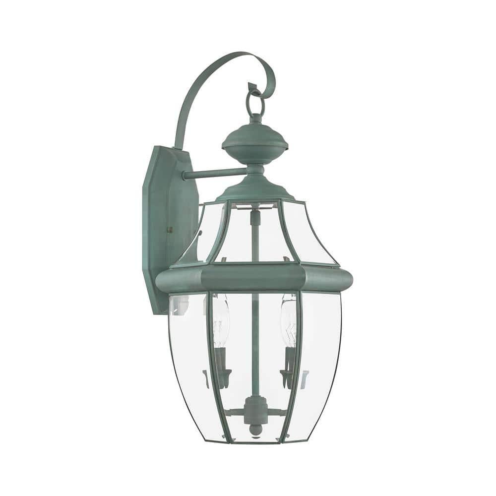 Livex Lighting Monterey 2 - Light Wall Light in  Verdigris