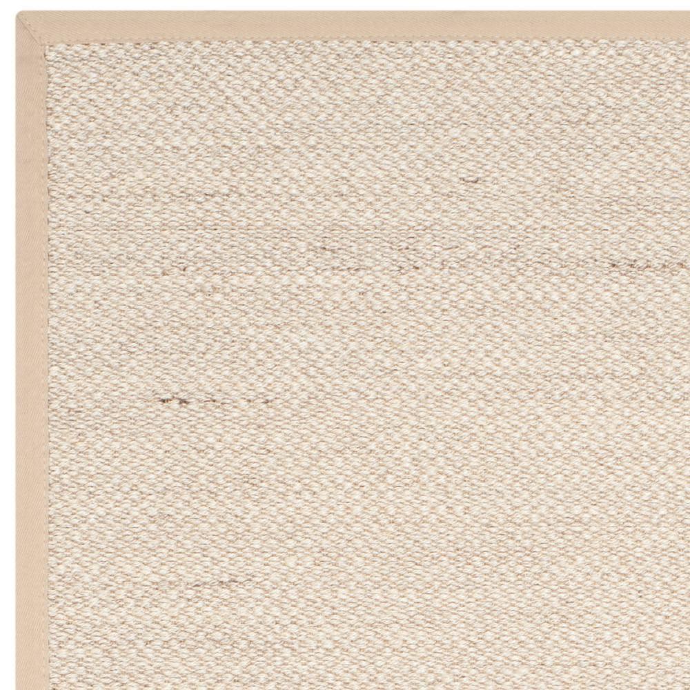 Natural Fiber NF143 Power Loomed Indoor Area Rug - Marble/Linen - 5'x8' - Safavieh