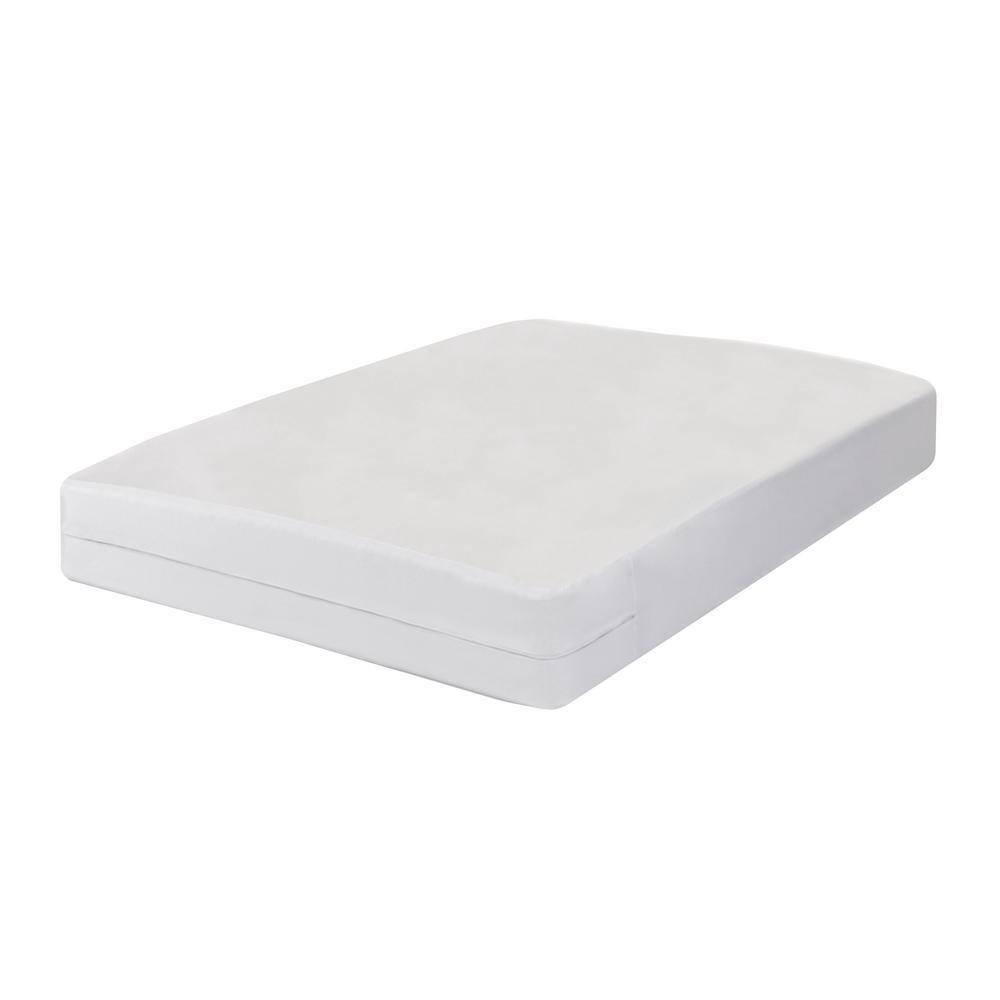All-in-One Bed Bug Blocker Water Resistant Zippered Mattress Protector, California King