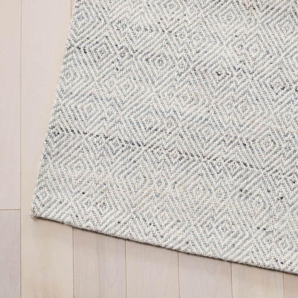Martha Stewart Rugs Msr9675 Wilton Martha Stewart Hand Woven 80% Wool 20% Cotton Geometric Rug