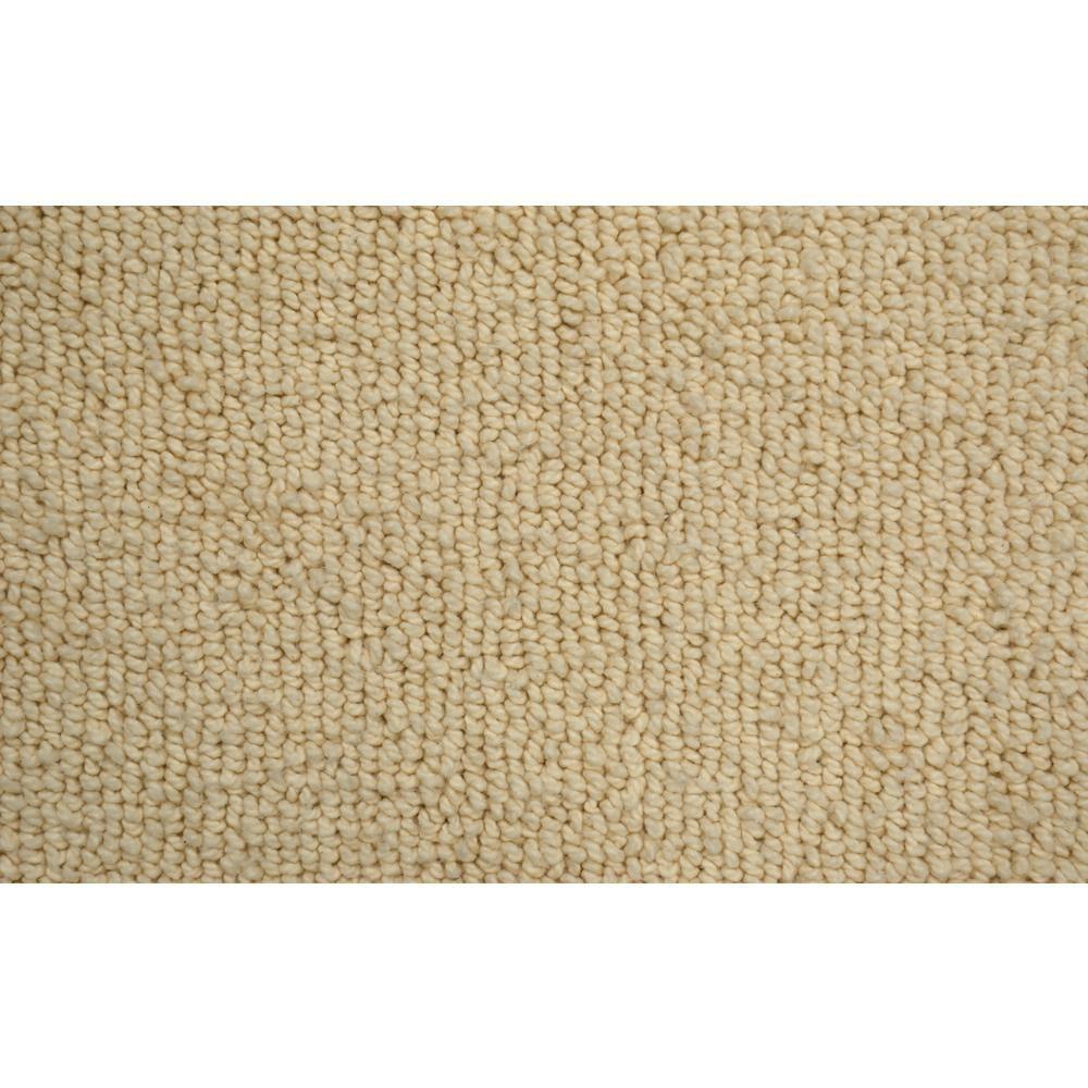 Garland Rug Queen Cotton Washable Bath Rug Set, 3 Piece Set (21"x34" Bath Rug, Contour Rug, & Toilet Lid) Natural