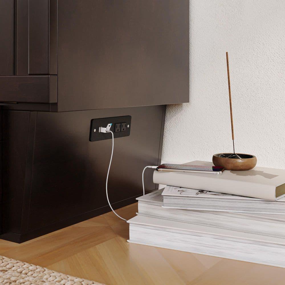 Nantucket Murphy Bed Chest USB Turbo Charger - AFI