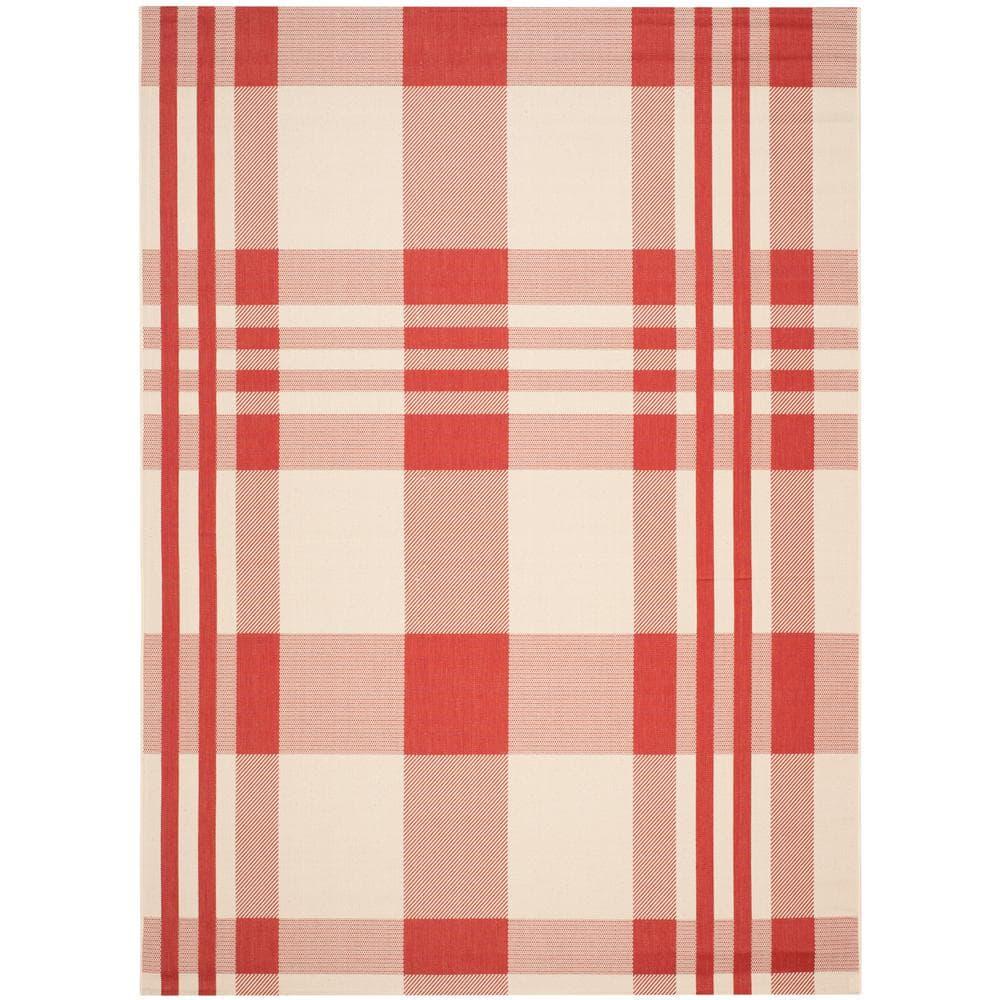 Courtyard Performance Plaid Rug