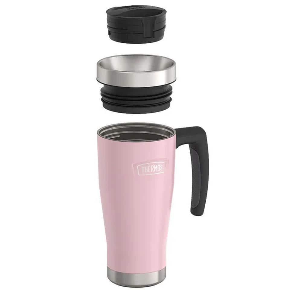 Thermos 16 oz. Icon Stainless Steel Travel Mug - Sunset Pink