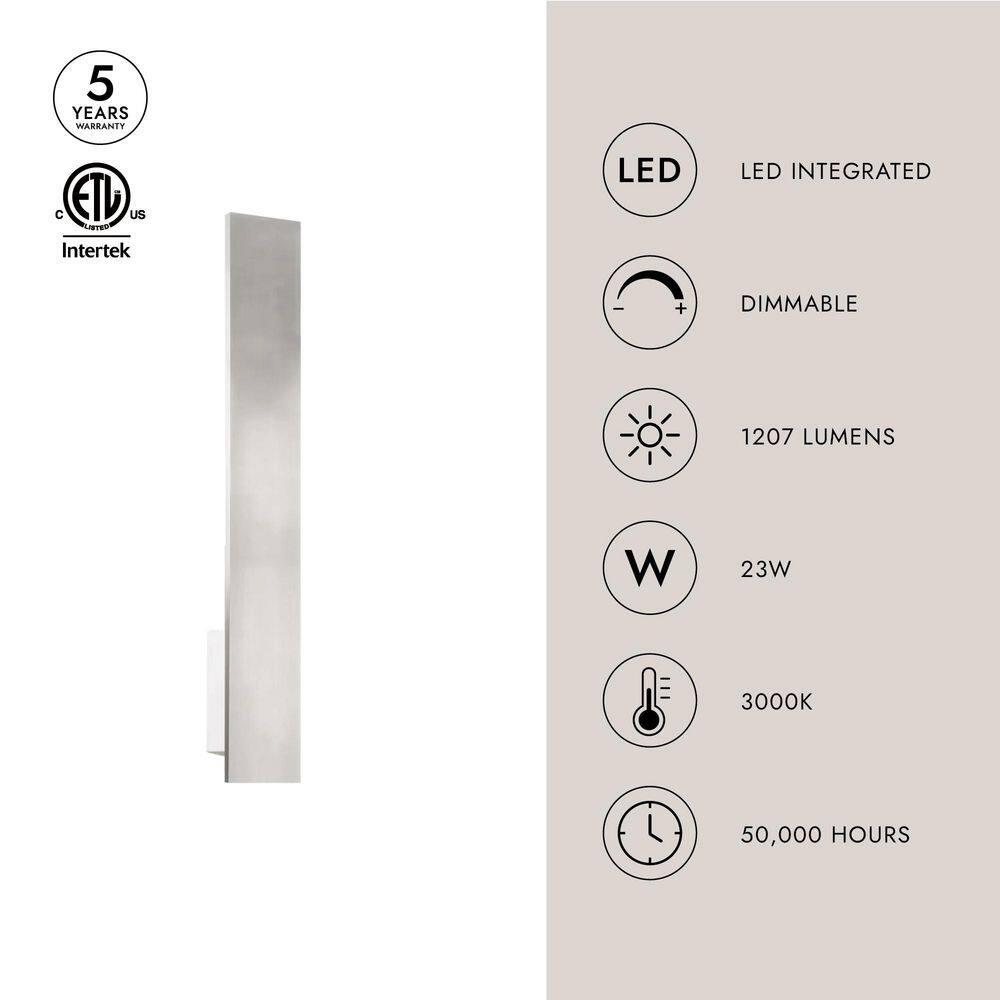Vesta Aluminum LED Wall Sconce