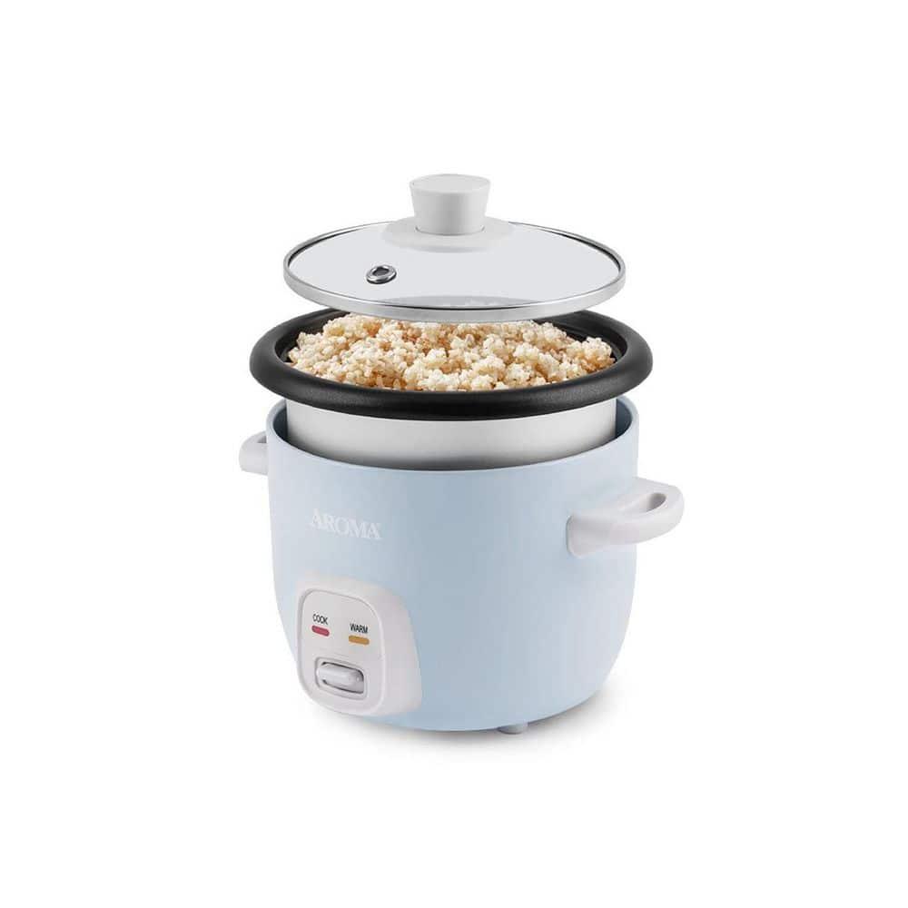 Aroma® 4-Cups (Cooked) / 1Qt. Rice & Grain Cooker, Blue