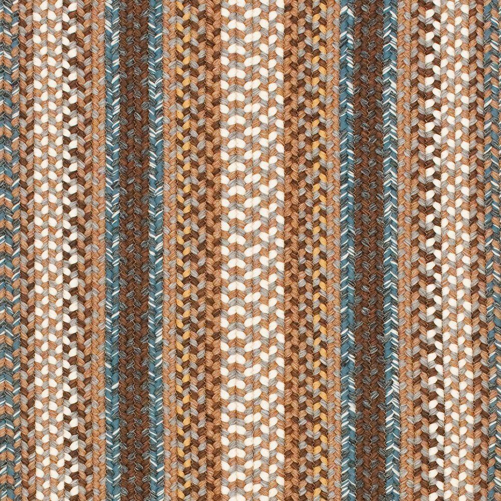 Braided BRD313 Hand Woven Runner Rug - Brown/Multi - 2'3"x14' - Safavieh.