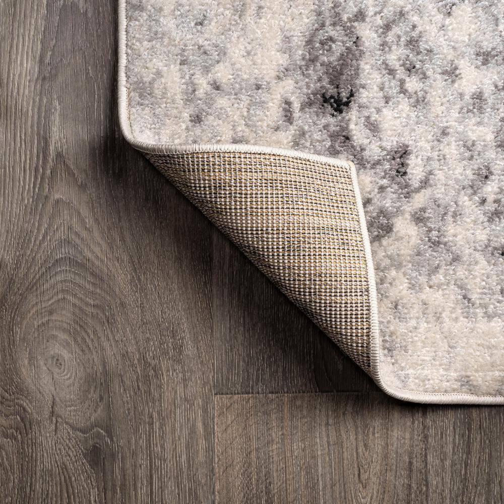 3'x5' Dune Modern Abstract Area Rug, Cream/Gray - JONATHAN Y