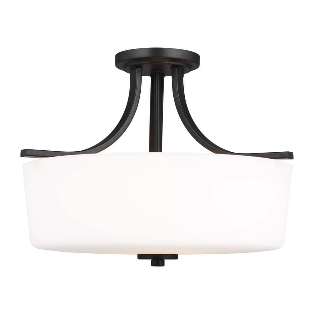 Generation Lighting 7728803-112 Three Light Semi-Flush Mount