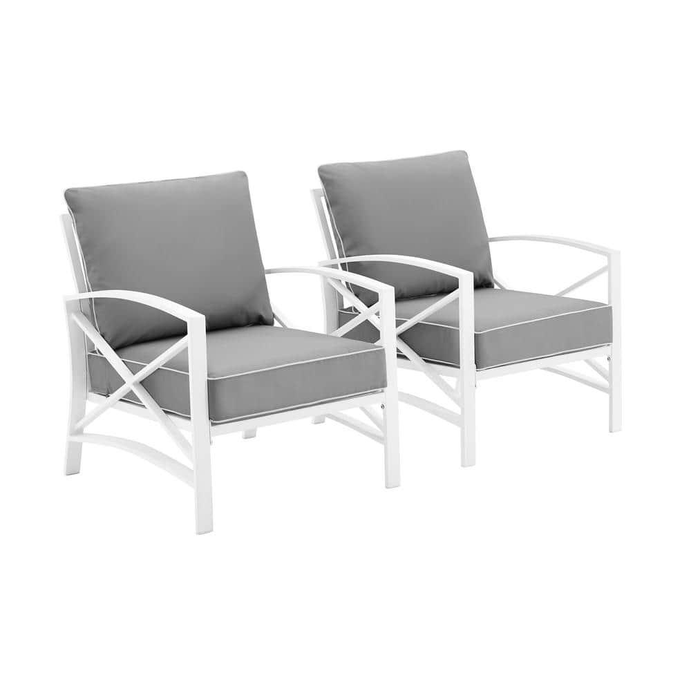 Crosley 2pc Kaplan Outdoor Patio Chair Set
