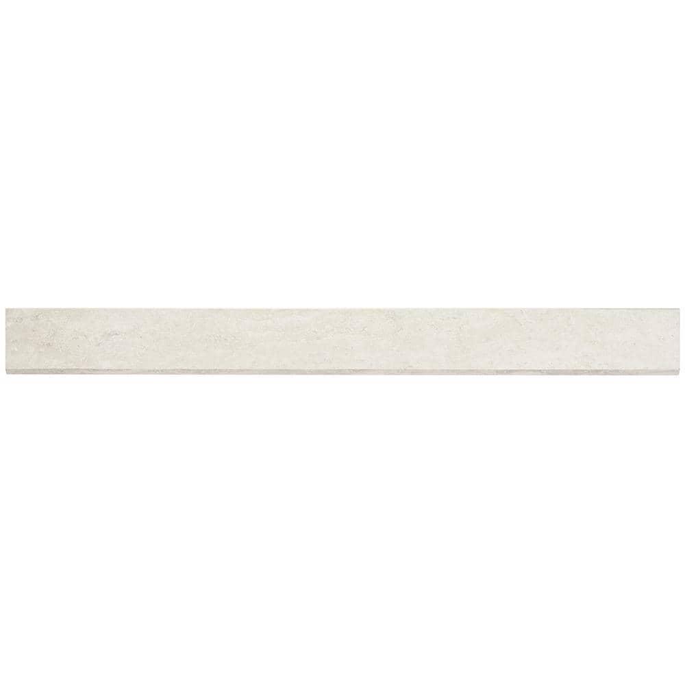 Bond Tile Core Travertine 2.36" x 23.62" Porcelain Bullnose Tile Trim