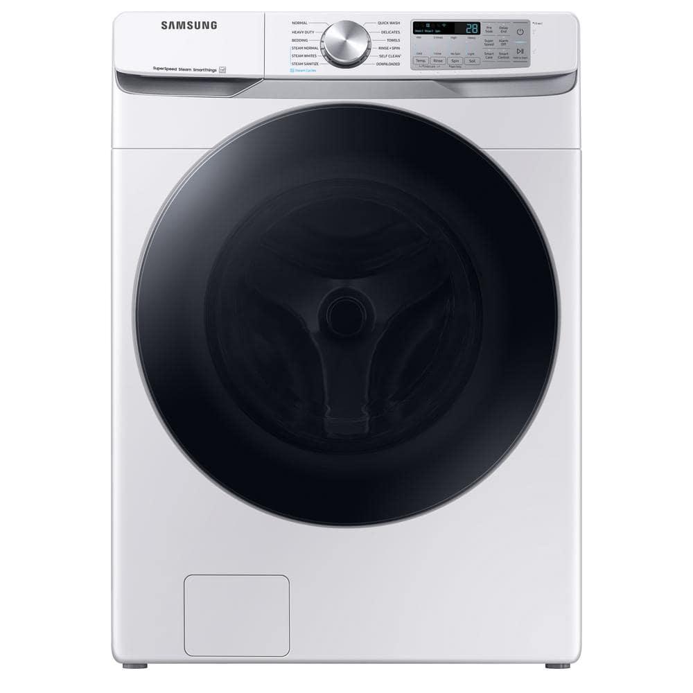 Samsung 4.5 cu. ft. Large Capacity Smart Front Load Washer with Super Speed Wash
