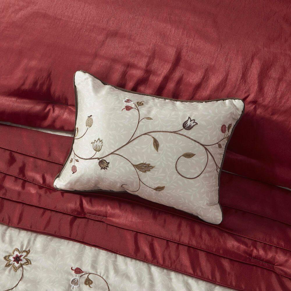 Madison Park Serene Embroidered 7 Piece Comforter Set