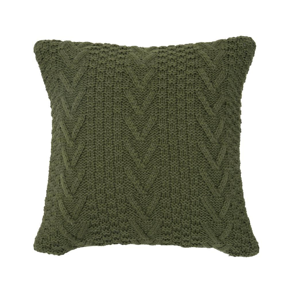 EverGrace Ratree Chunky Reversible Throw Pillow