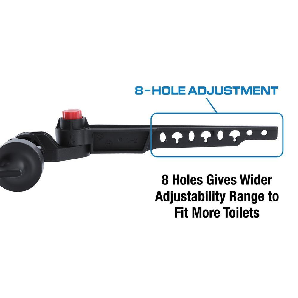 Danco Universal Blade Tank Lever Replacement Handle with Front/Side/Angle/Side/Vertical Mount in Matte Black (12052)