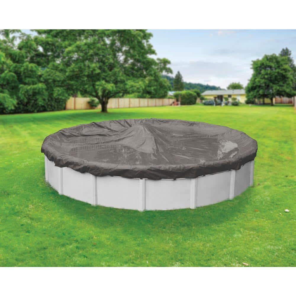 Magnesium 24 ft. Round Above Ground Pool Winter Cover