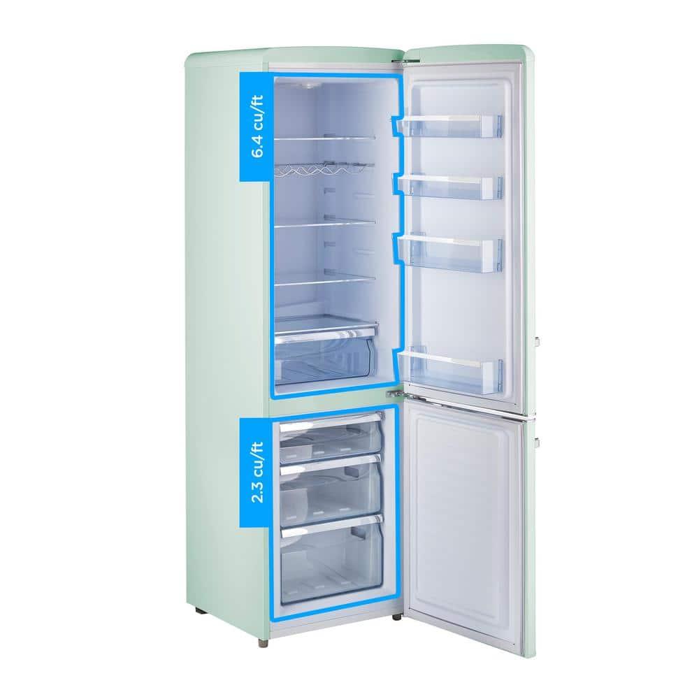 Unique Appliances Ugp-275L Ac Classic Retro 22" Wide 8.7 Cu. Ft. Energy Star Certified