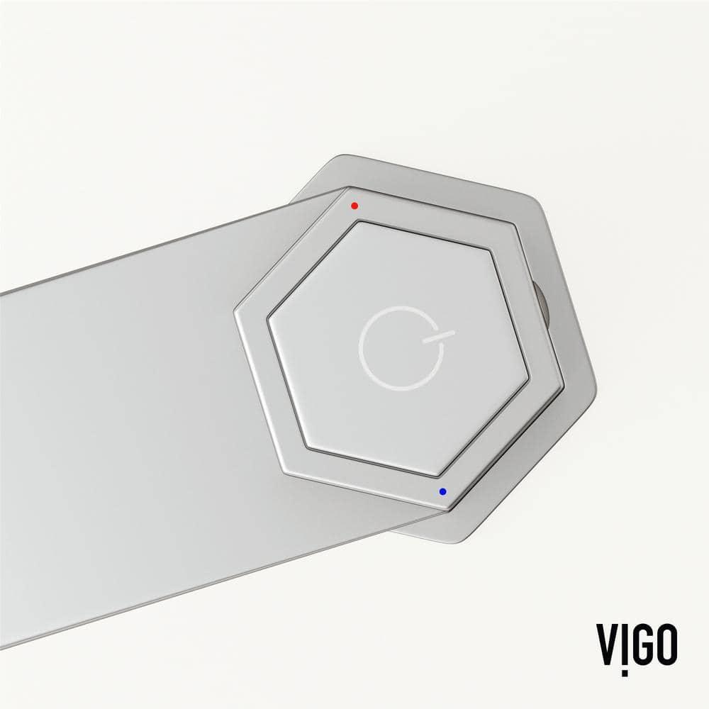 Nova 10" H Single Handle Vessel Sink Bathroom Faucet