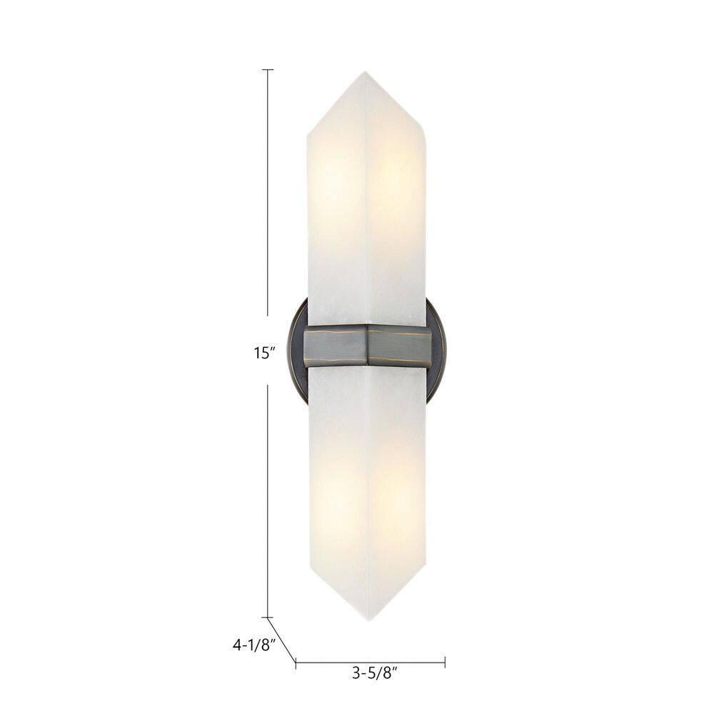 Alora Lighting Valencia 2 - Light Vanity Light | Wayfair