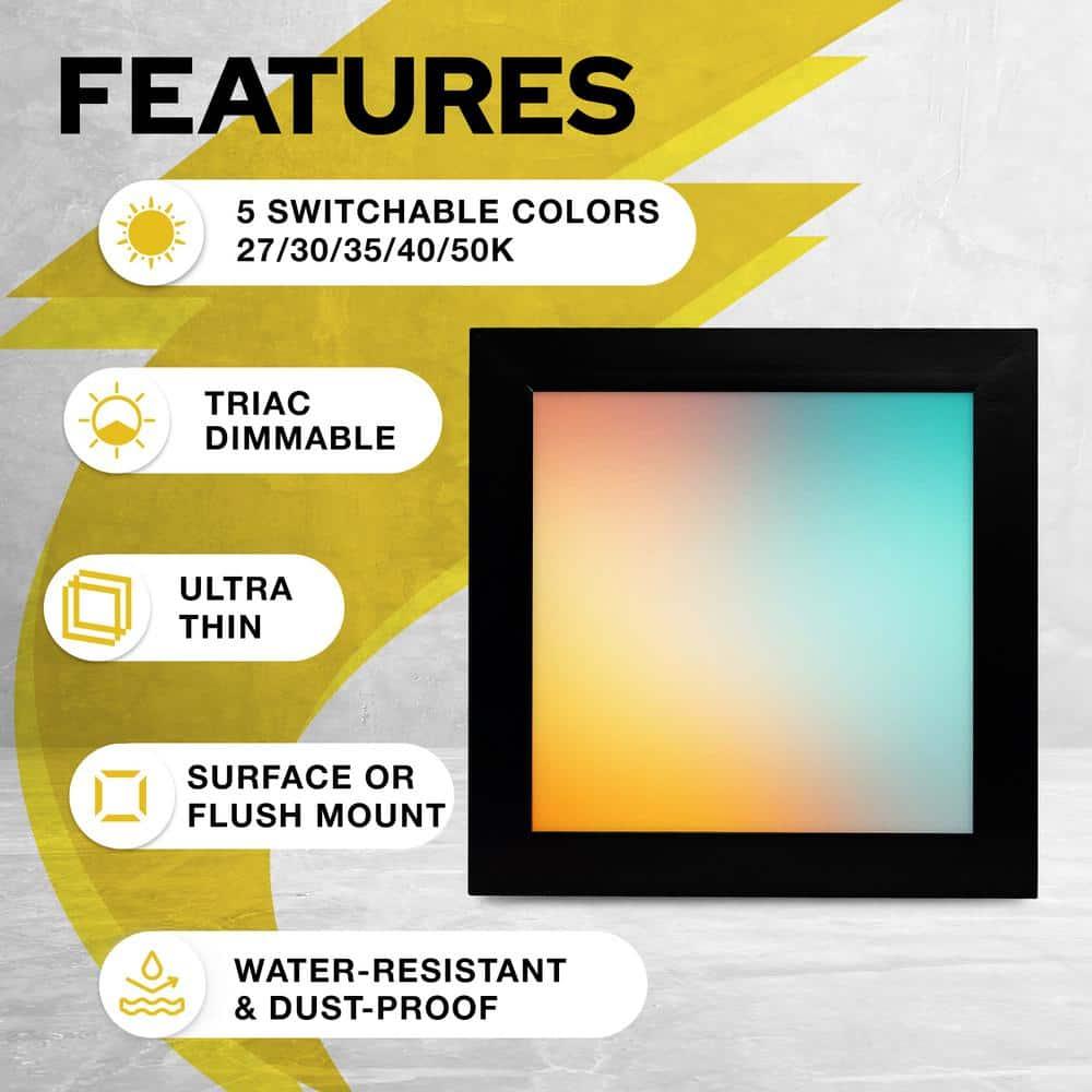 NUWATT NUWATT 4 Pack 1x4 LED Drop Ceiling Flat Panel Troffer Light, Wattage & Color Selectable 40W/30W/20W, CCT 3000K/3500K/4000K/5000K/6500K, 4400LM, 0-10V Dimmable Backlit Fixture, 120V-277V, ETL Listed